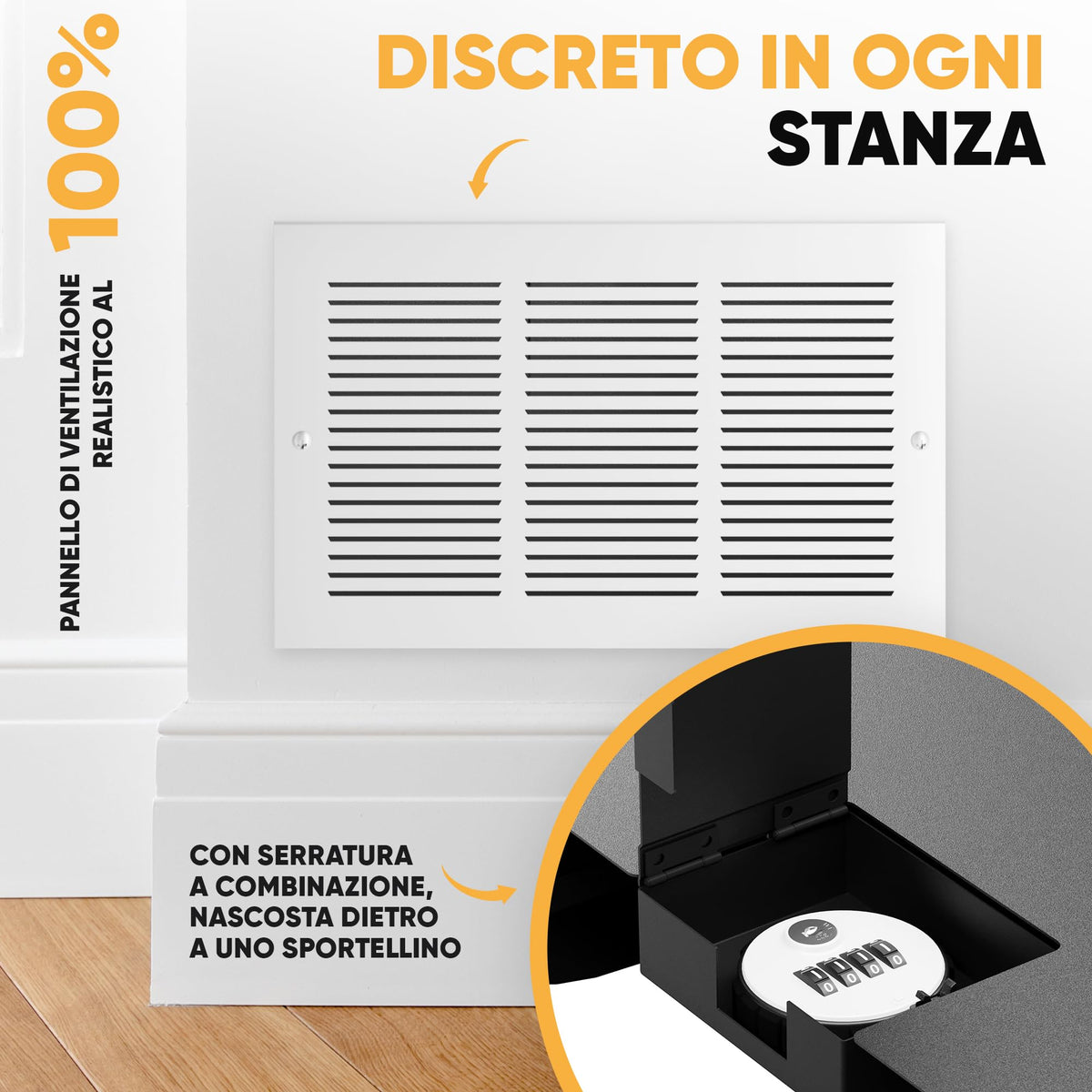 Cassaforte griglia di ventilazione – immagine 2