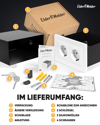 Steckdosentresor 10 cm tief – Bild 6 