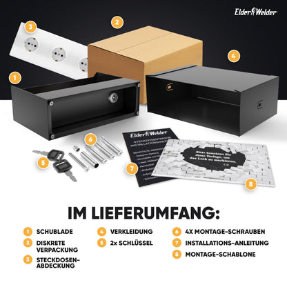 Magnet-Steckdosentresor 3-fach – Bild 7 #steckdose_3-fach