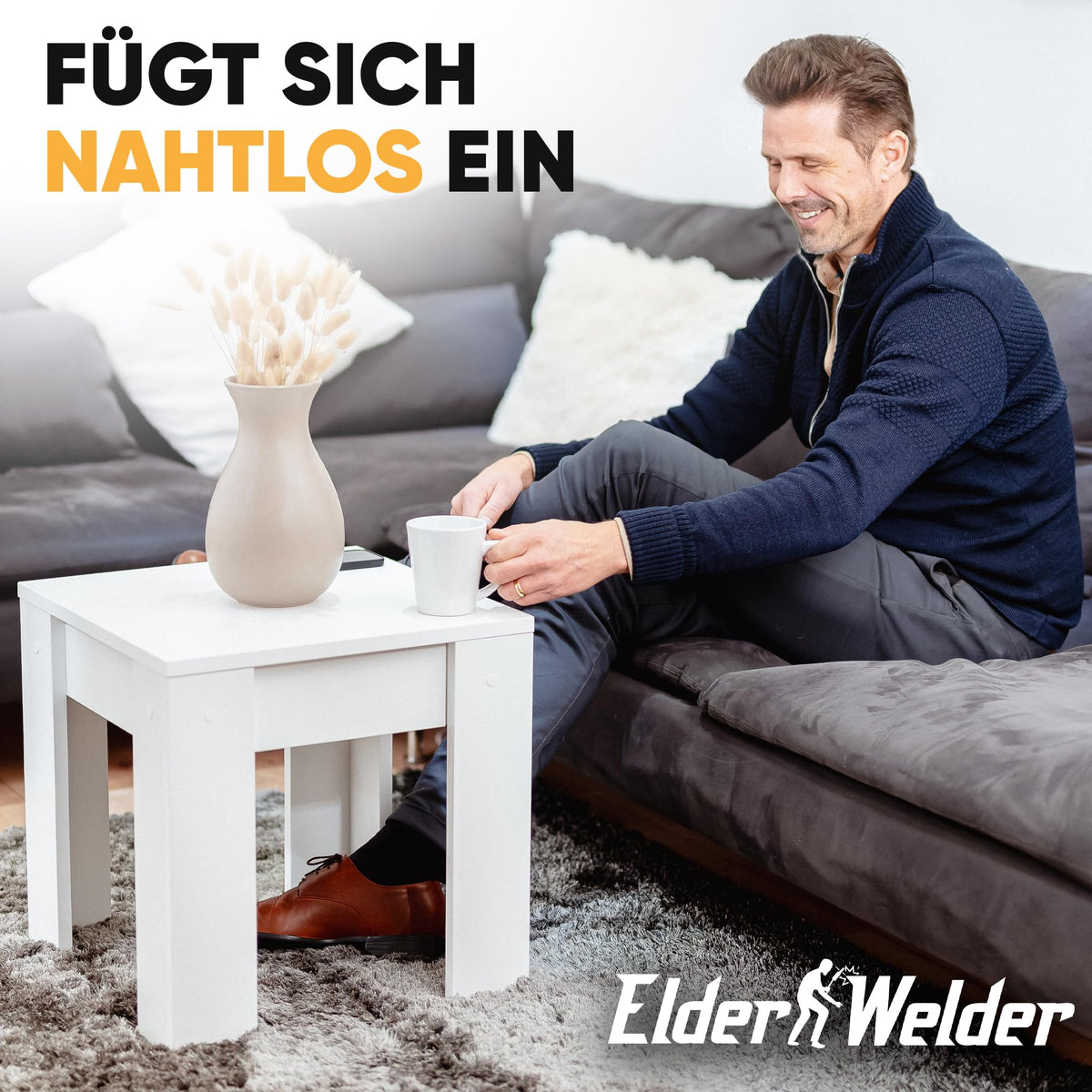 Tisch mit Geheimfach im Wohnzimmer