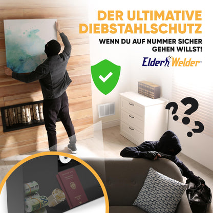 Lüftungsgitter-Tresor mit Zahlenschloss – Bild 7