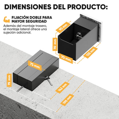 Caja fuerte enchufe magnética simple – imagen 5