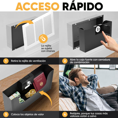 Caja fuerte rejilla de ventilación – imagen 6