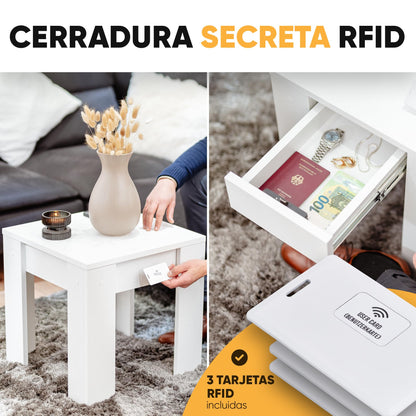 Mesa con compartimento secreto RFID – imagen 2