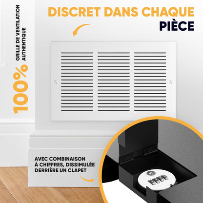 Coffre-fort grille de ventilation – image 2