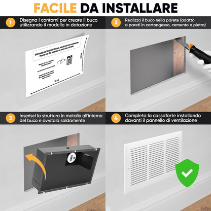 Cassaforte griglia di ventilazione – immagine 3