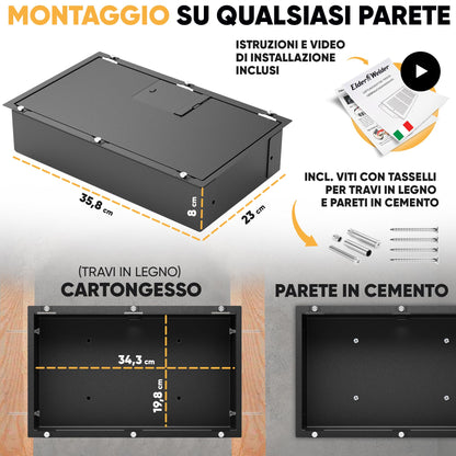 Cassaforte griglia di ventilazione – immagine 4