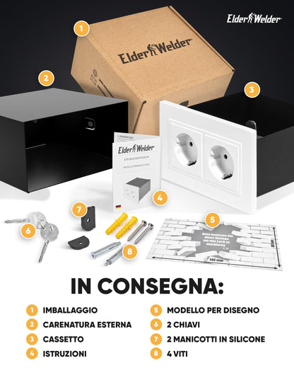 Cassaforte presa 10 cm – immagine 6