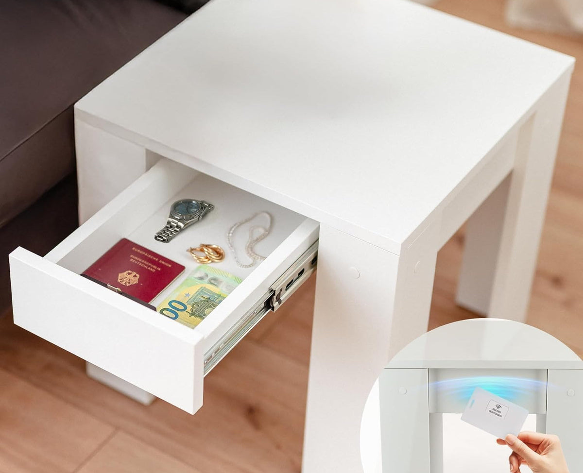 Tisch mit Geheimfach und RFID-Schloss